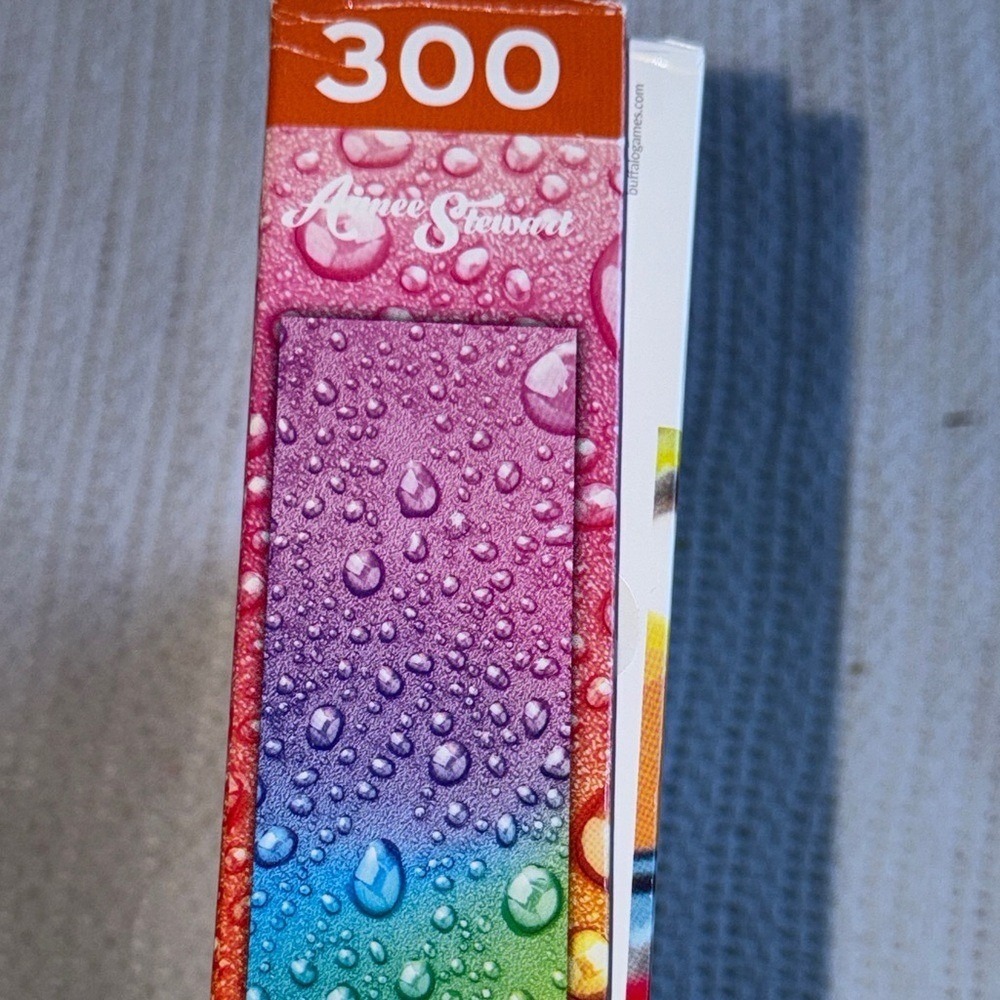 Buffalo Games Aimee Stewart Rainbow Water Droplets 300 Piece Jigsaw Puzzle - Picture 16 of 16